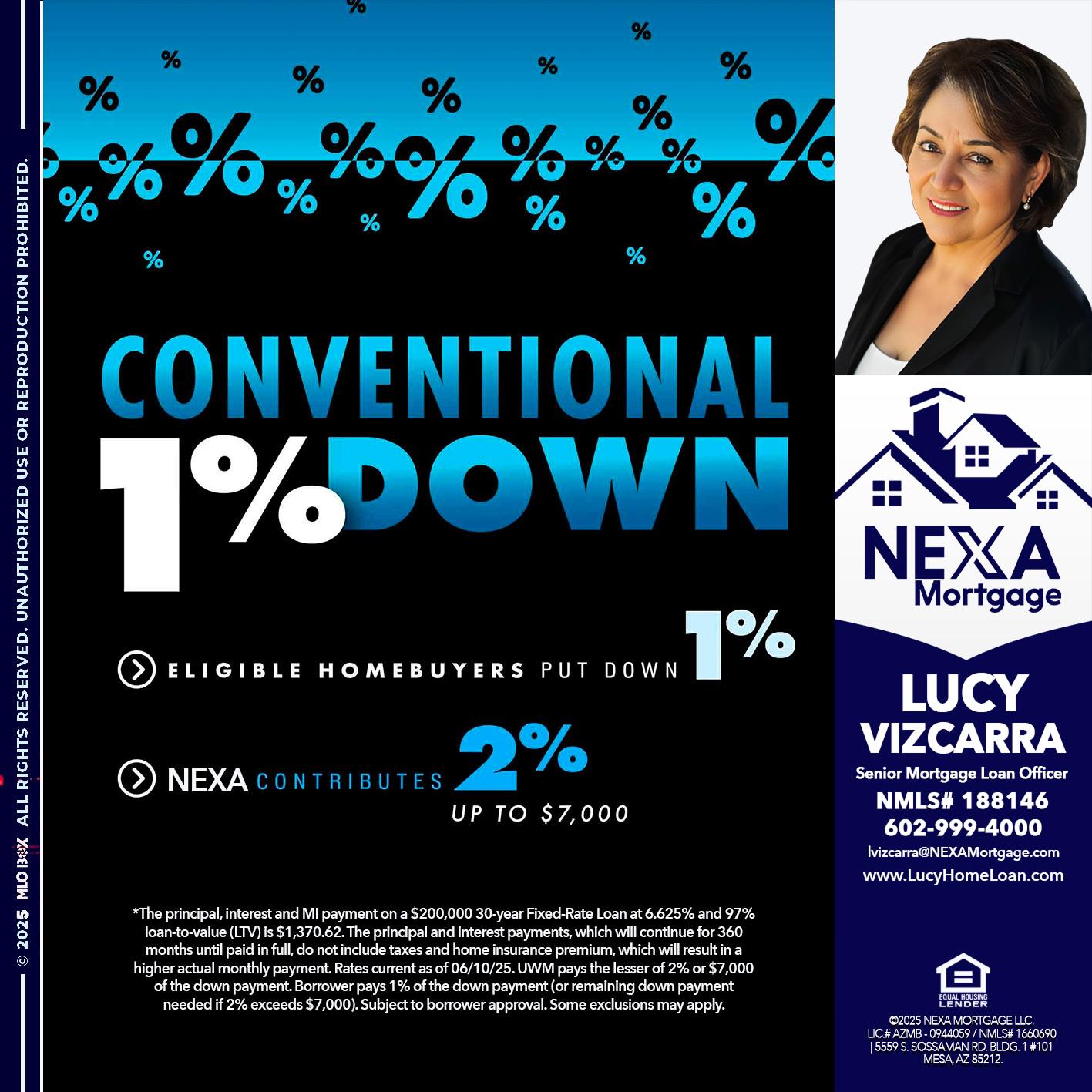 conventional - Lucy Vizcarra -Mortgage Loan Officer