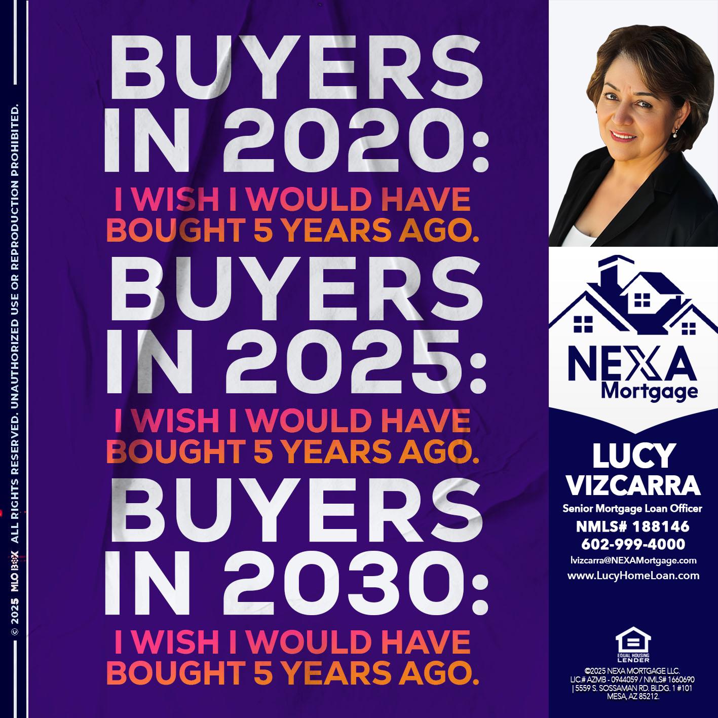 BUYERS IN 2020 - Lucy Vizcarra -Mortgage Loan Officer