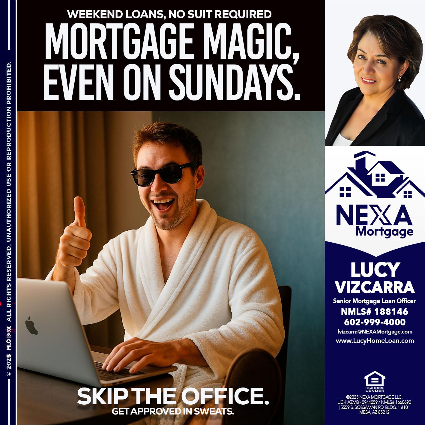 MORTGAGE MAGICS - Lucy Vizcarra -Mortgage Loan Officer