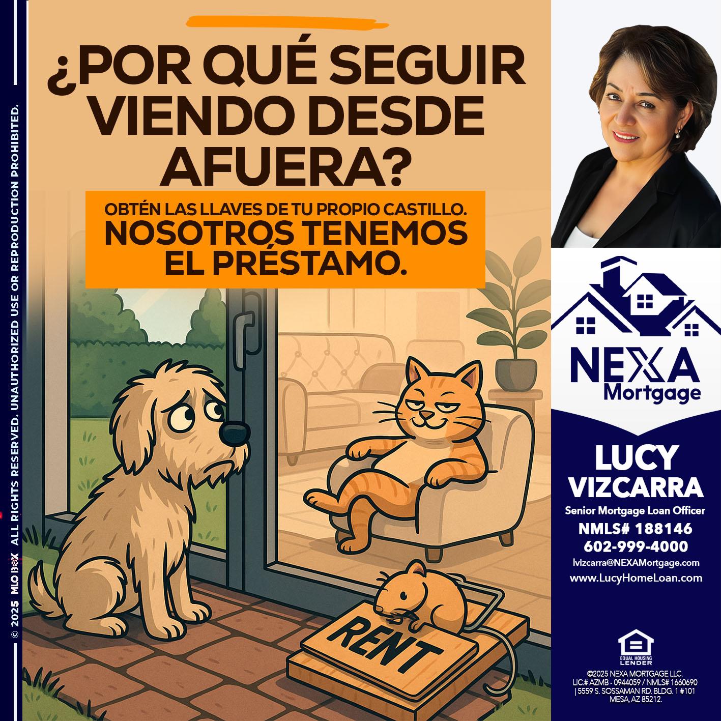 POR QUE SEGUIR? - Lucy Vizcarra -Mortgage Loan Officer