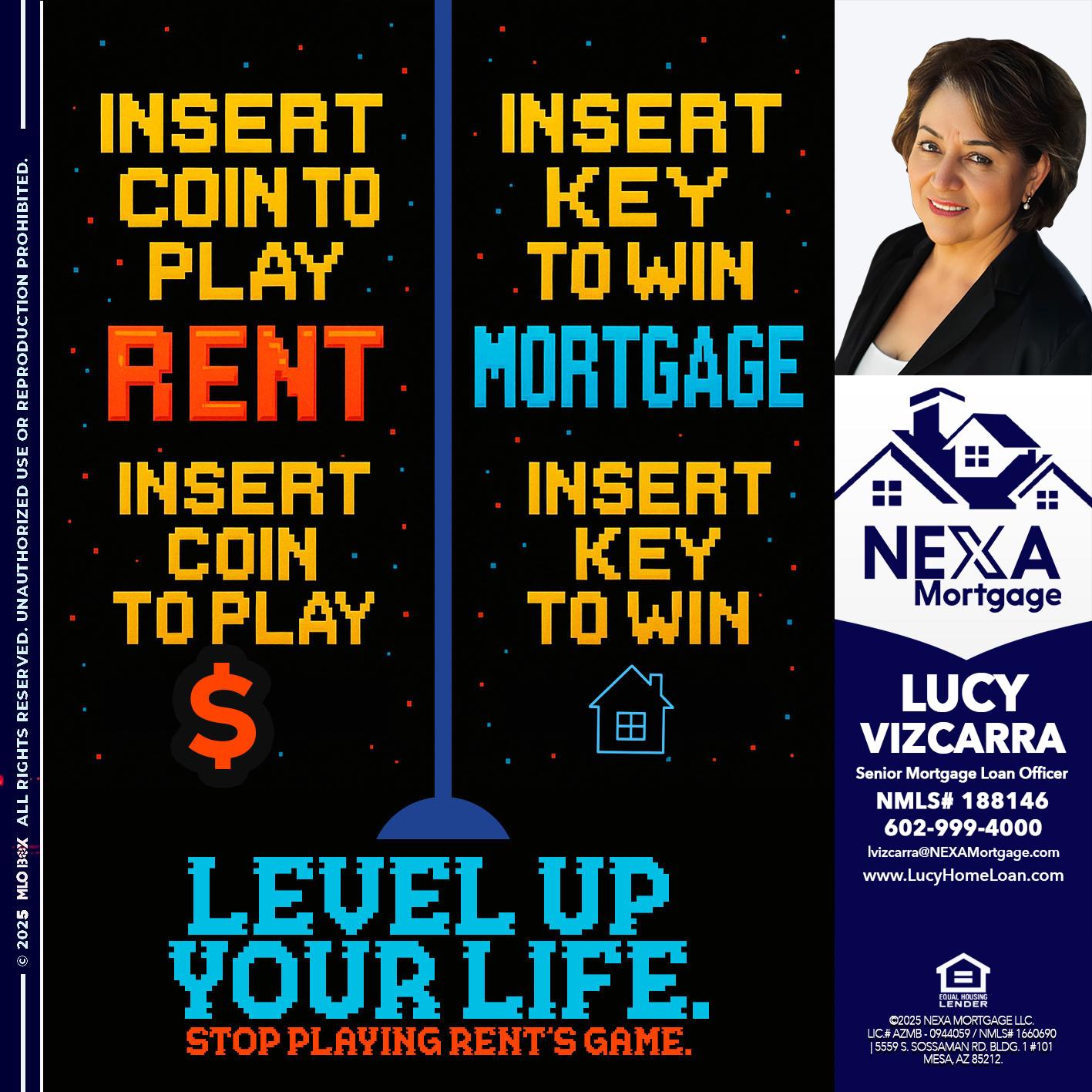 INSERT COIN - Lucy Vizcarra -Mortgage Loan Officer