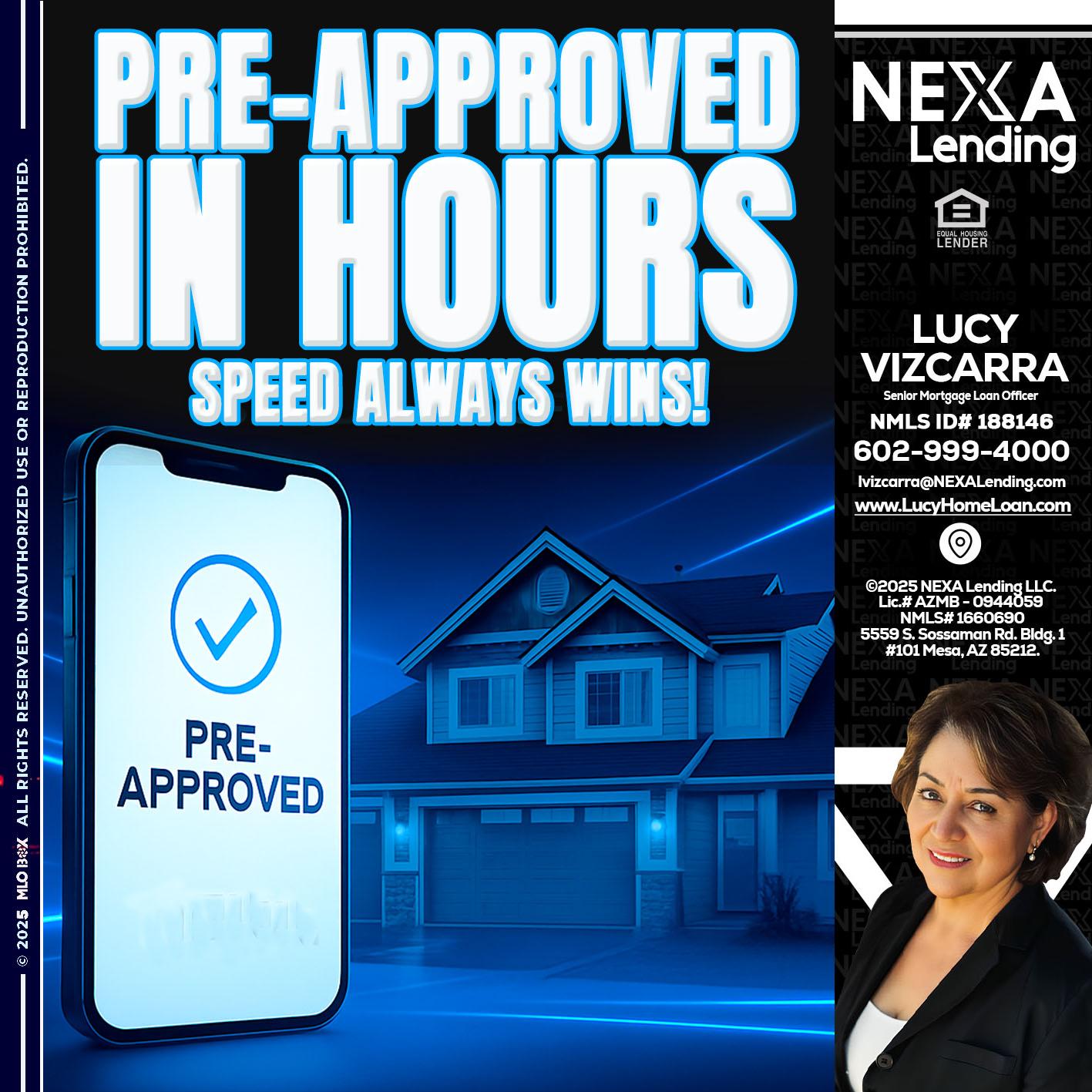 PRE - Lucy Vizcarra -Mortgage Loan Officer