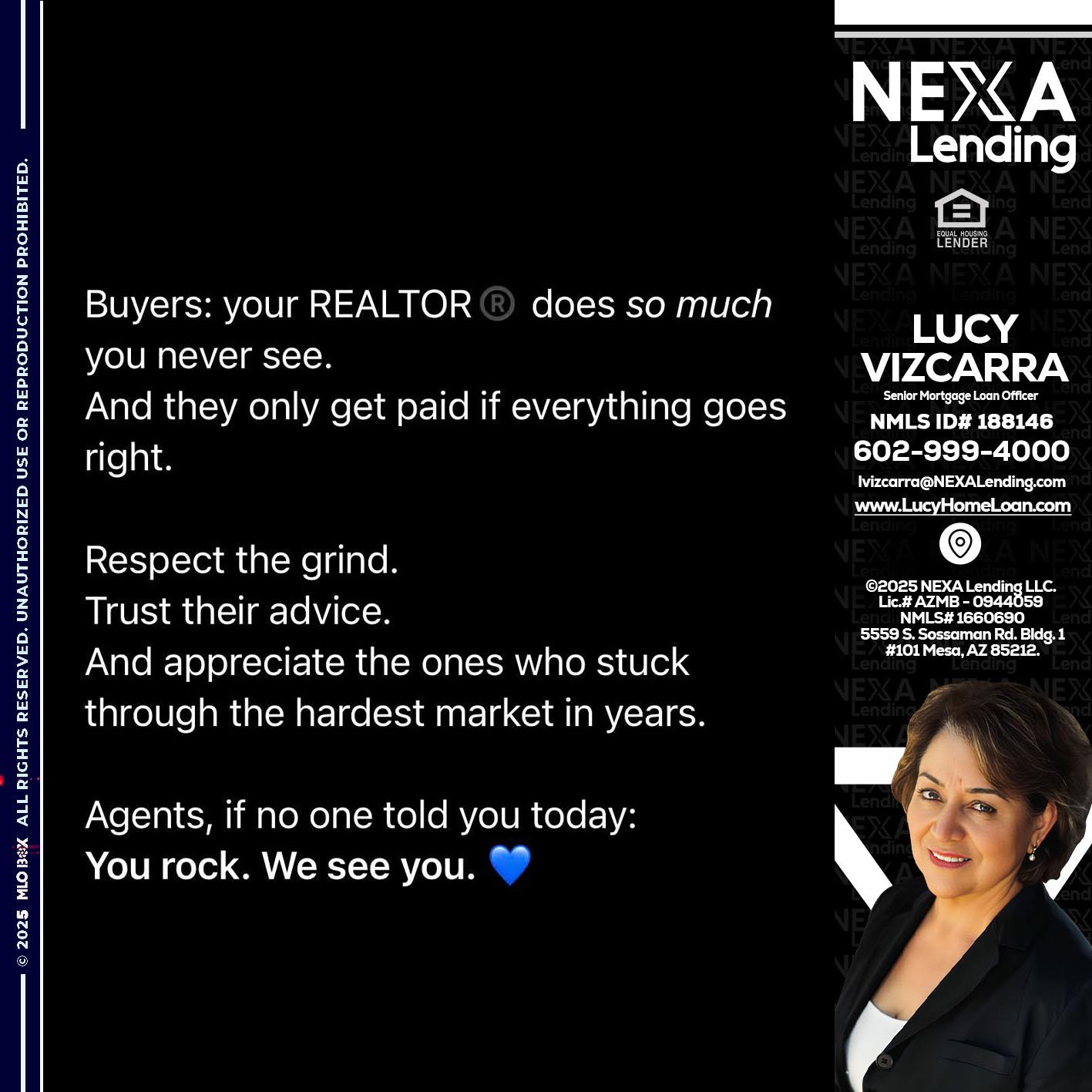 BUYERS - Lucy Vizcarra -Mortgage Loan Officer