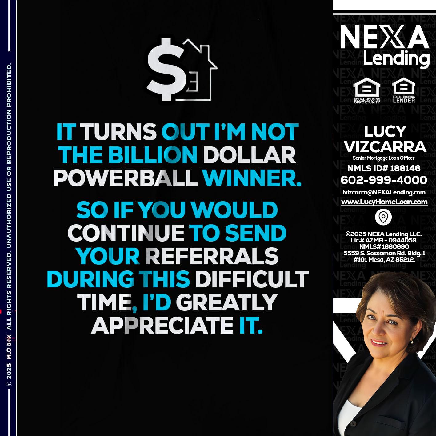 IT TURNS - Lucy Vizcarra -Mortgage Loan Officer