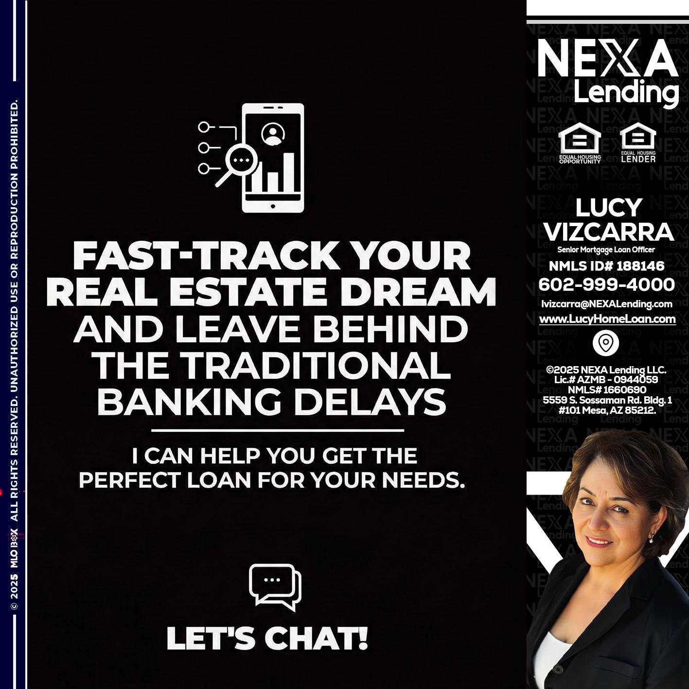 FAST TRACK - Lucy Vizcarra -Mortgage Loan Officer