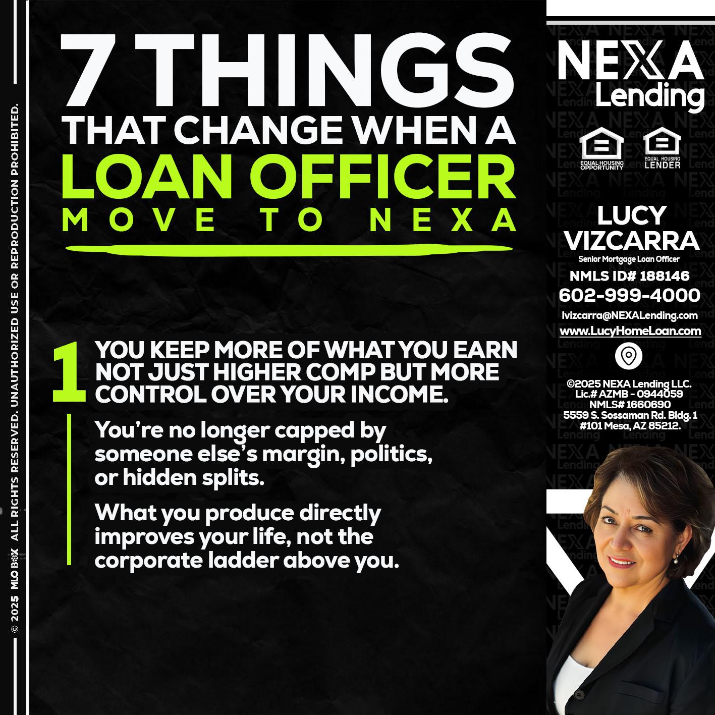 7 THINGS (1) - Lucy Vizcarra -Mortgage Loan Officer