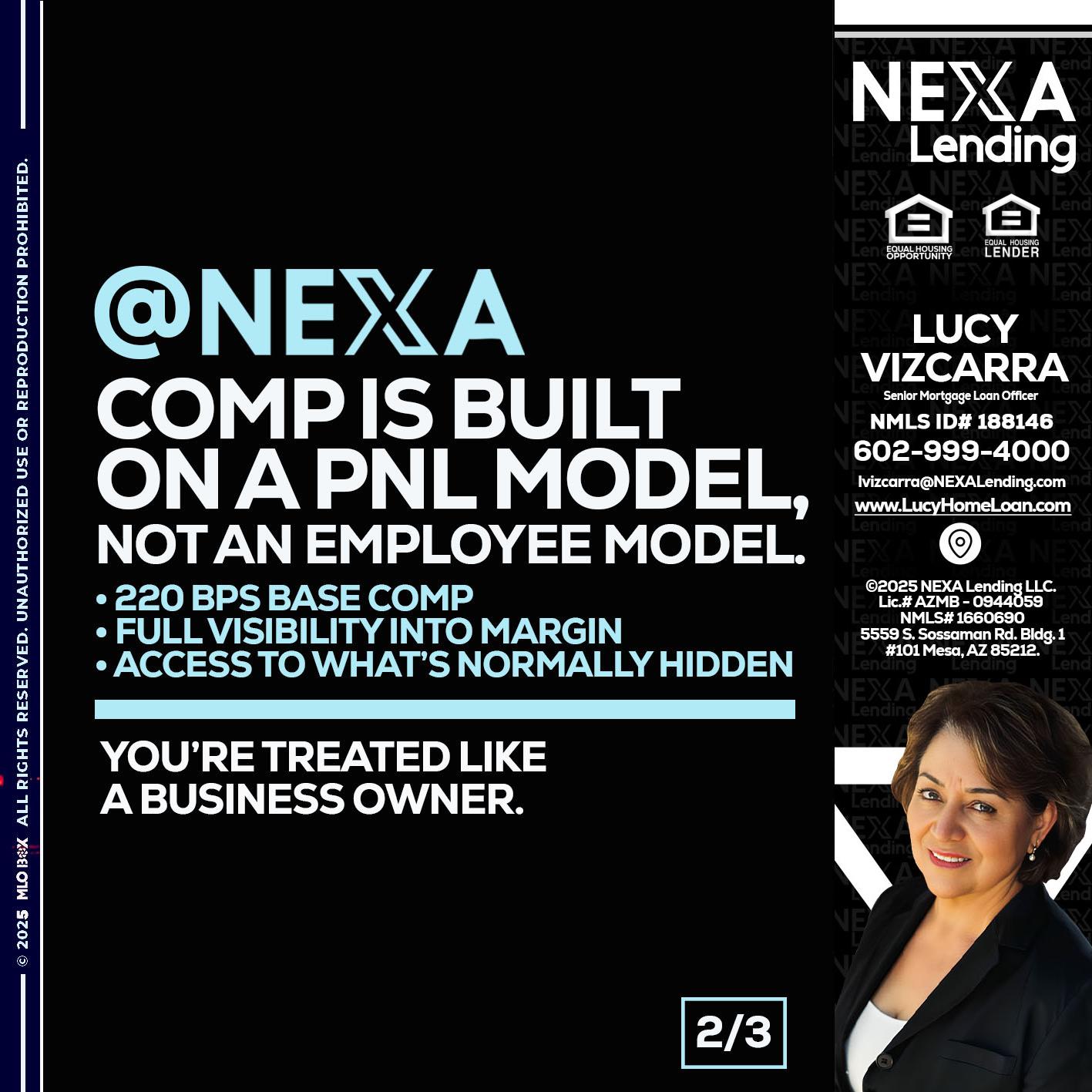 2 OF 3 - Lucy Vizcarra -Mortgage Loan Officer