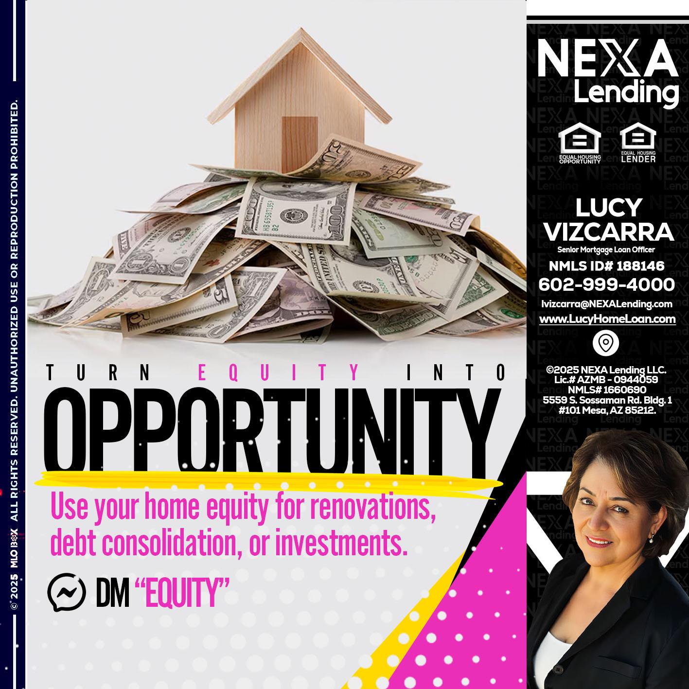 opportunity - Lucy Vizcarra -Mortgage Loan Officer