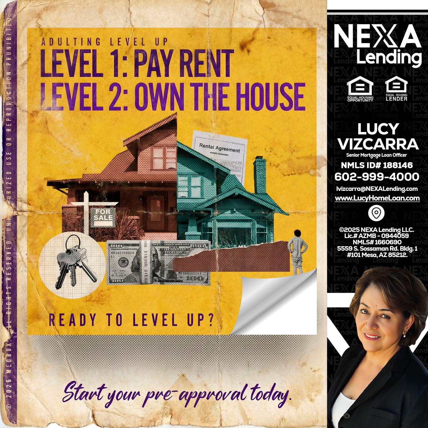 LEVEL 1 - Lucy Vizcarra -Mortgage Loan Officer