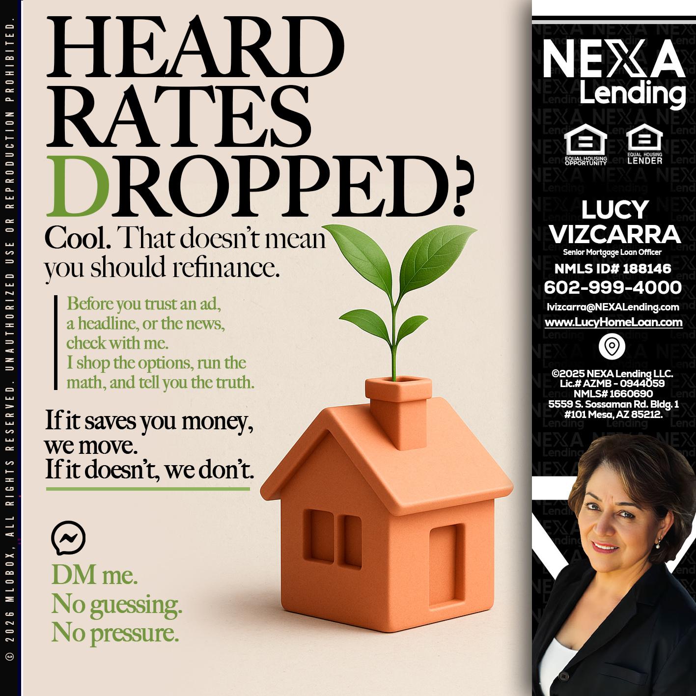 HEARD RATES - Lucy Vizcarra -Mortgage Loan Officer