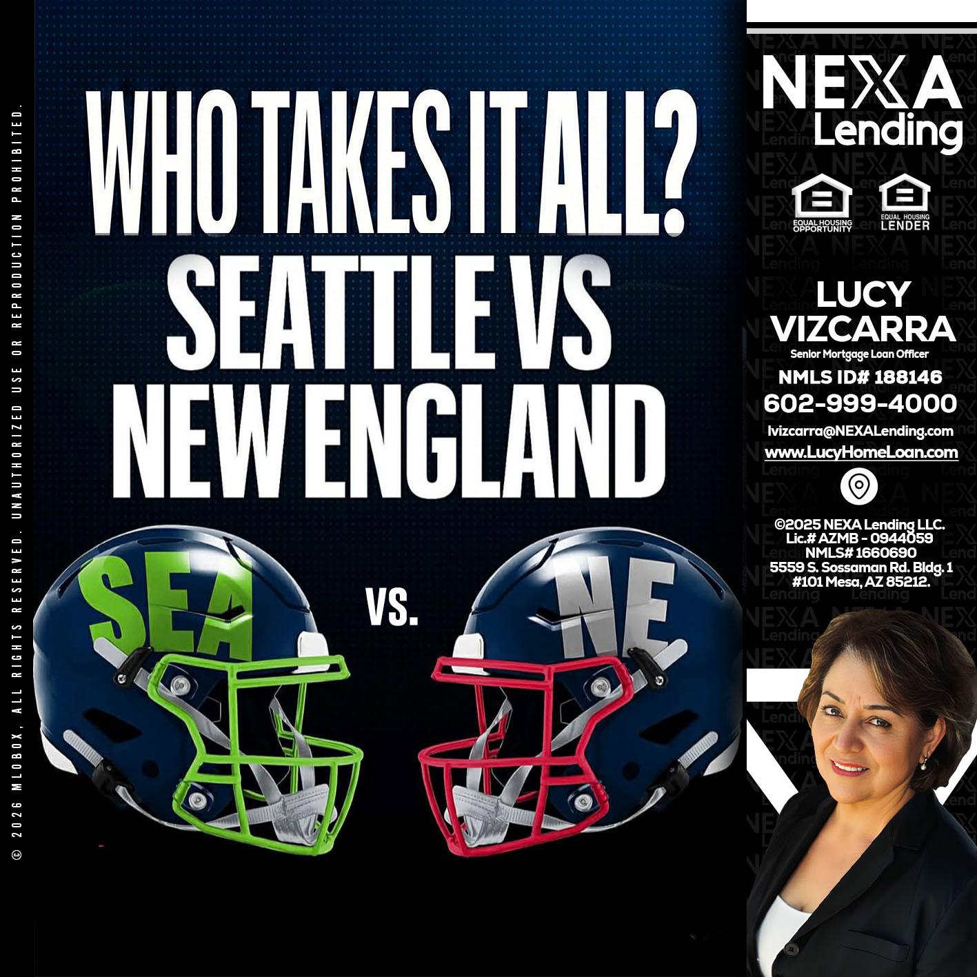 WHO TAKE IT ALL? - Lucy Vizcarra -Mortgage Loan Officer