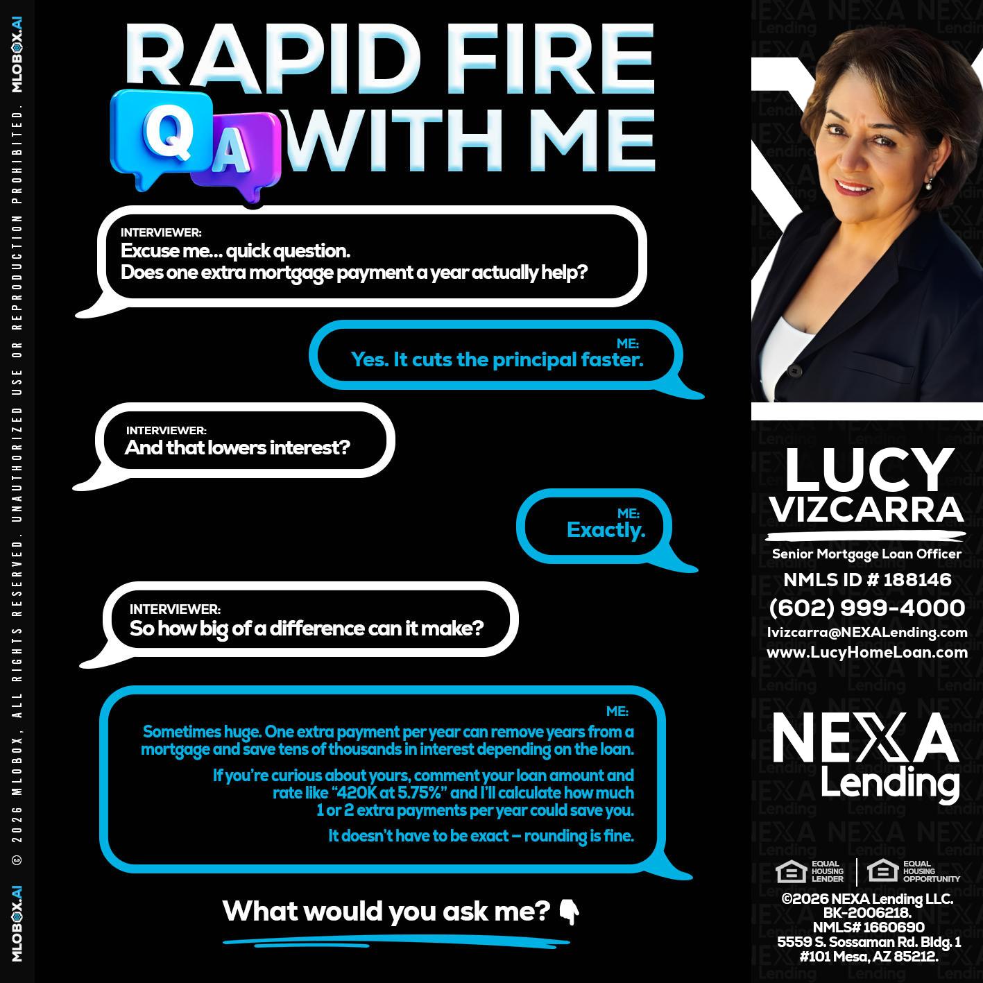 RAPID Q&A - Lucy Vizcarra -Mortgage Loan Officer