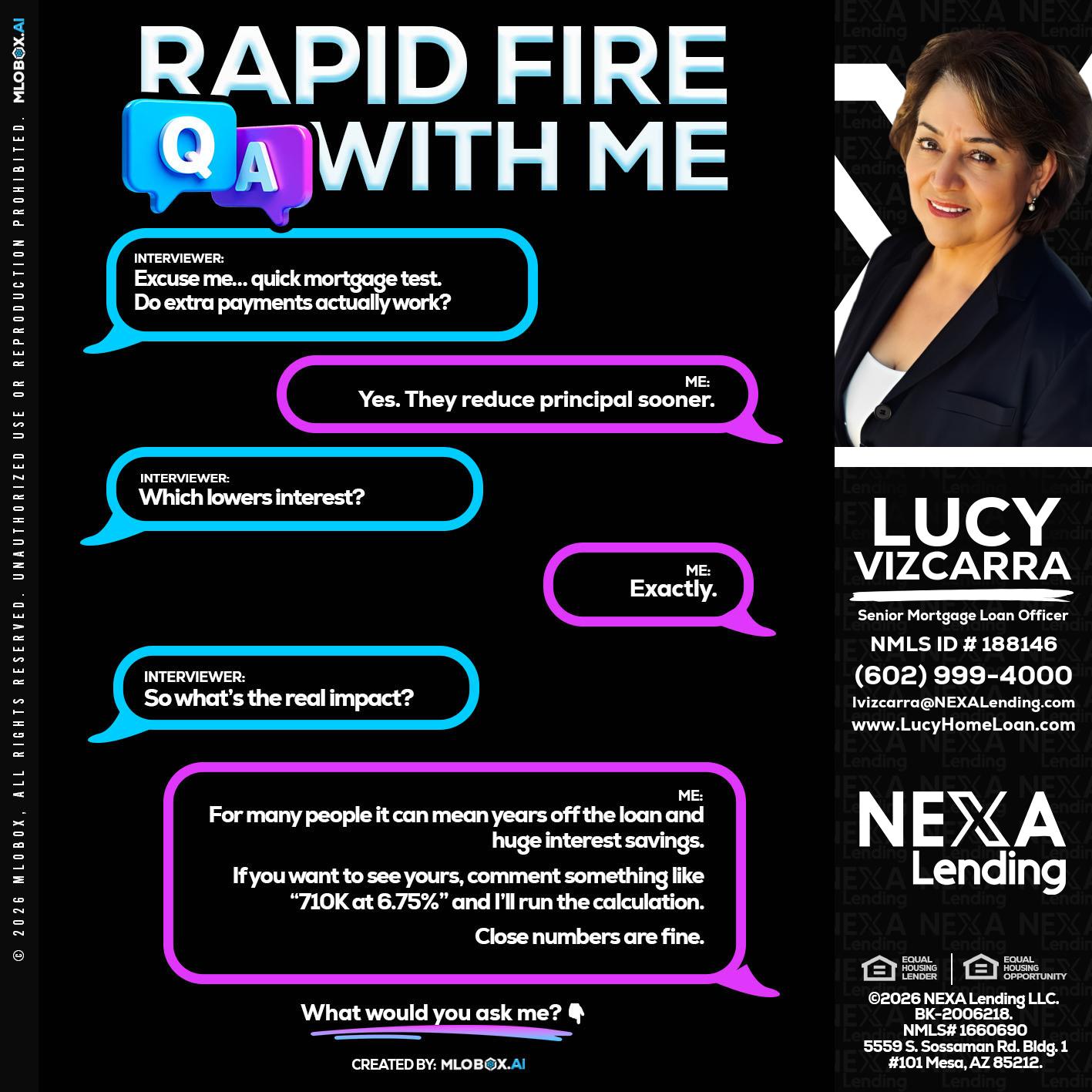 RAPID QA - Lucy Vizcarra -Mortgage Loan Officer