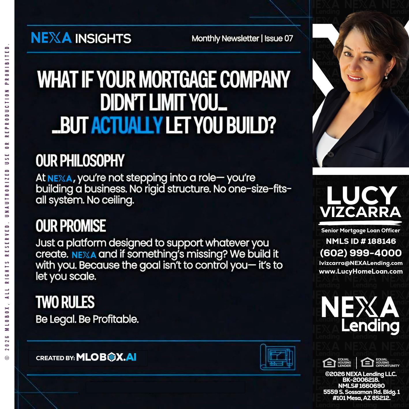 NEXA INSIGHTS - Lucy Vizcarra -Mortgage Loan Officer