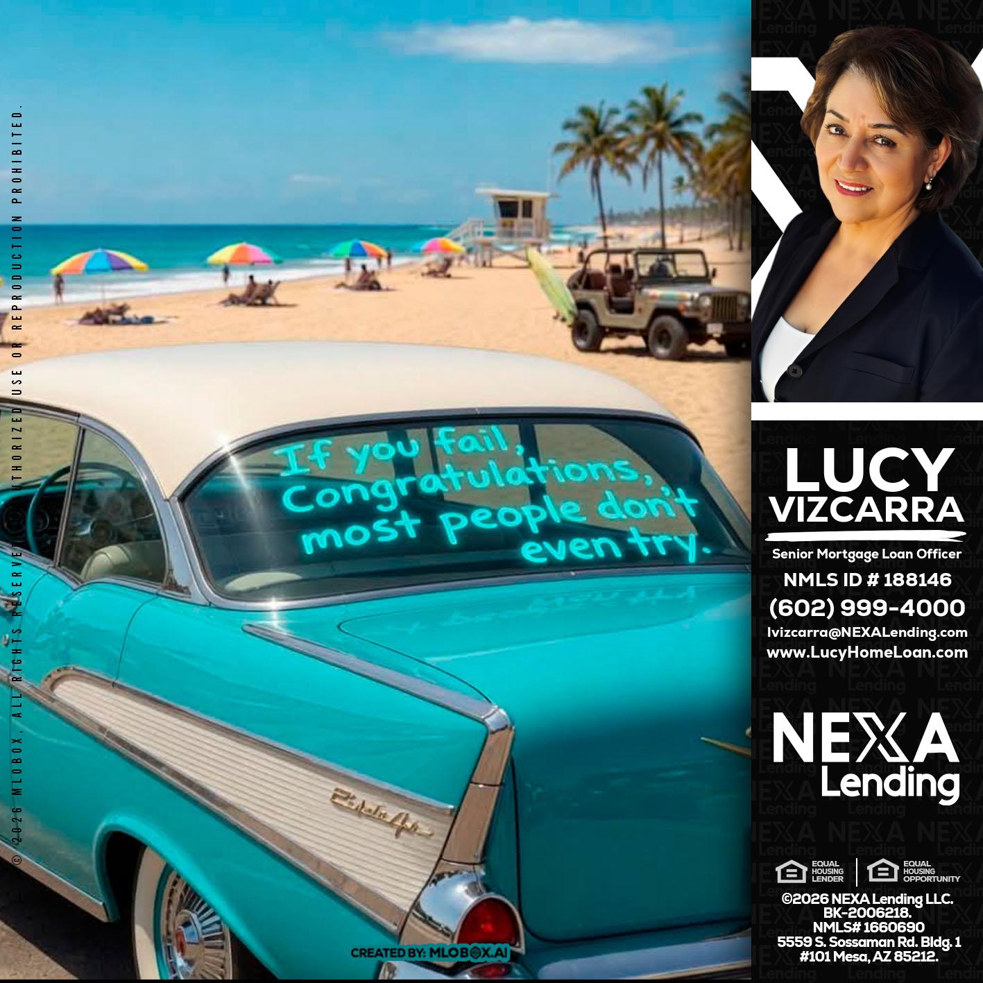 if you - Lucy Vizcarra -Mortgage Loan Officer