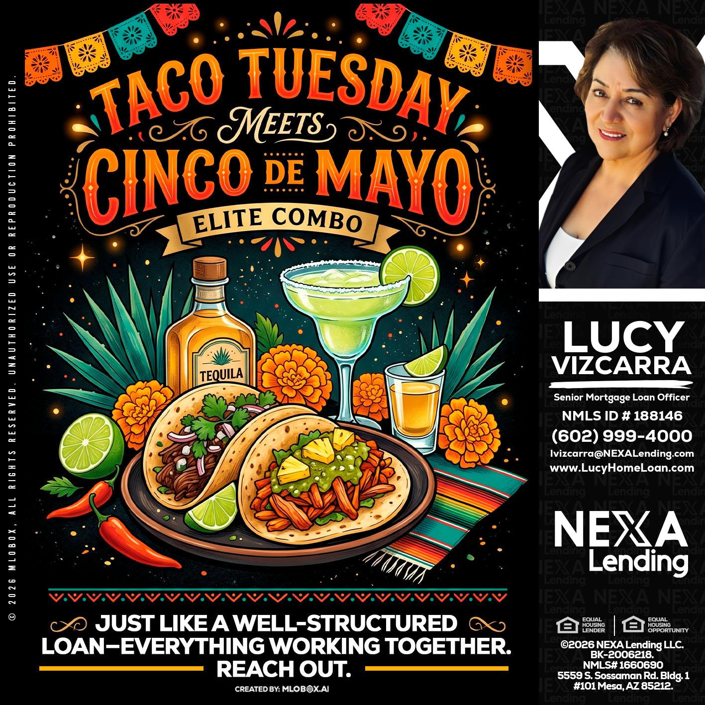 TACO TUESDAY - Lucy Vizcarra -Mortgage Loan Officer