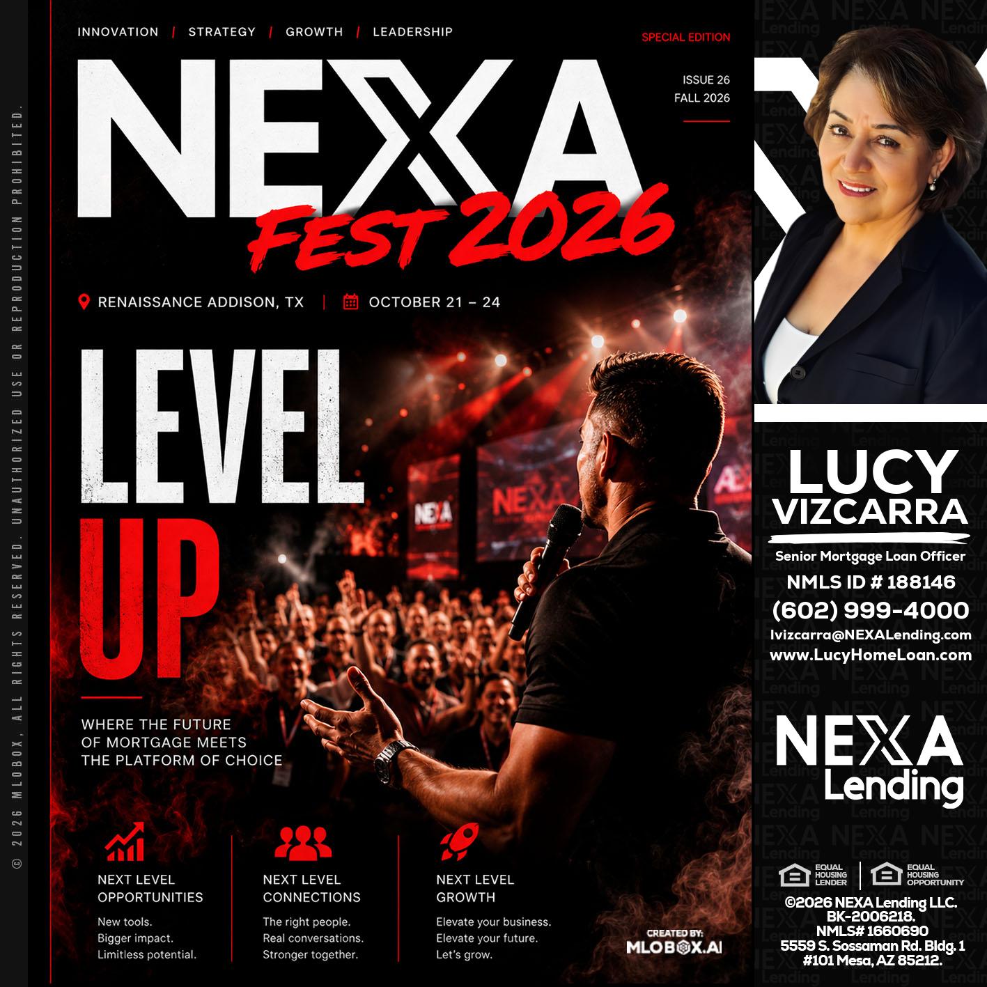 NEXA FEST 2026 - Lucy Vizcarra -Mortgage Loan Officer
