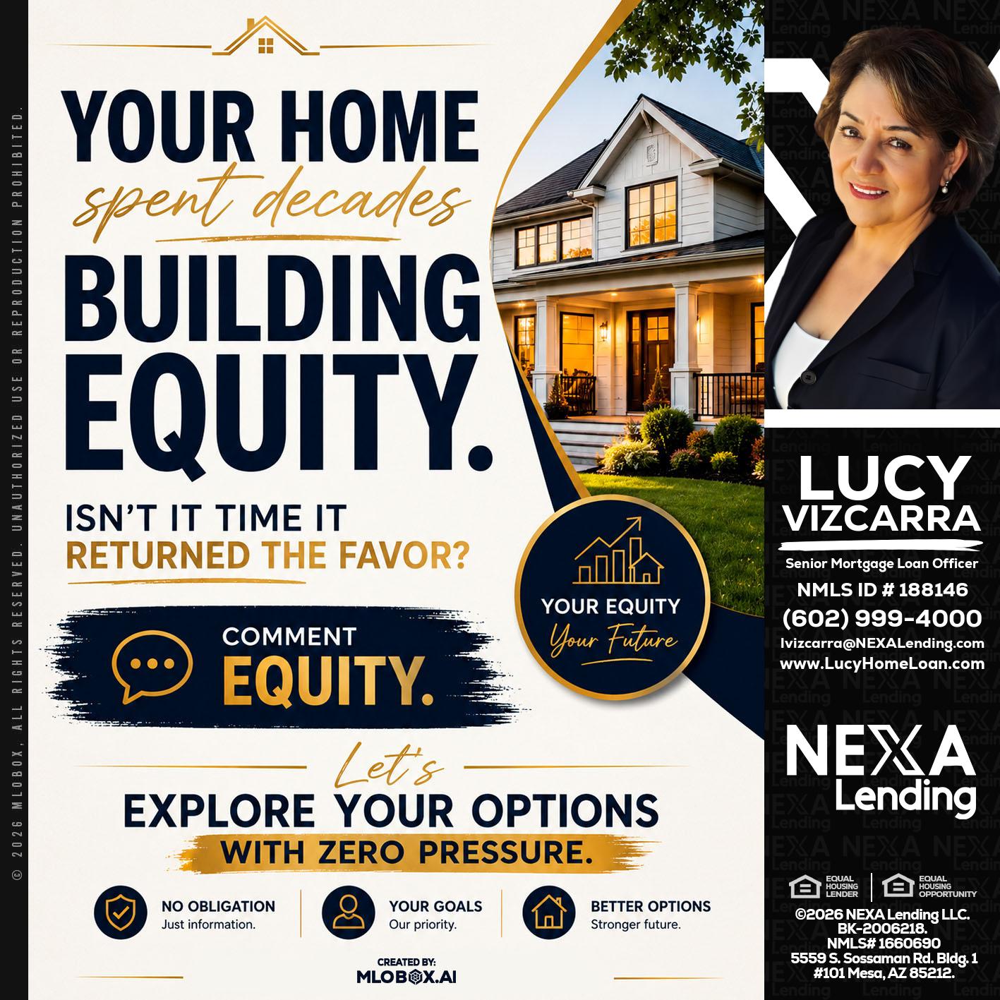 building equity - Lucy Vizcarra -Mortgage Loan Officer