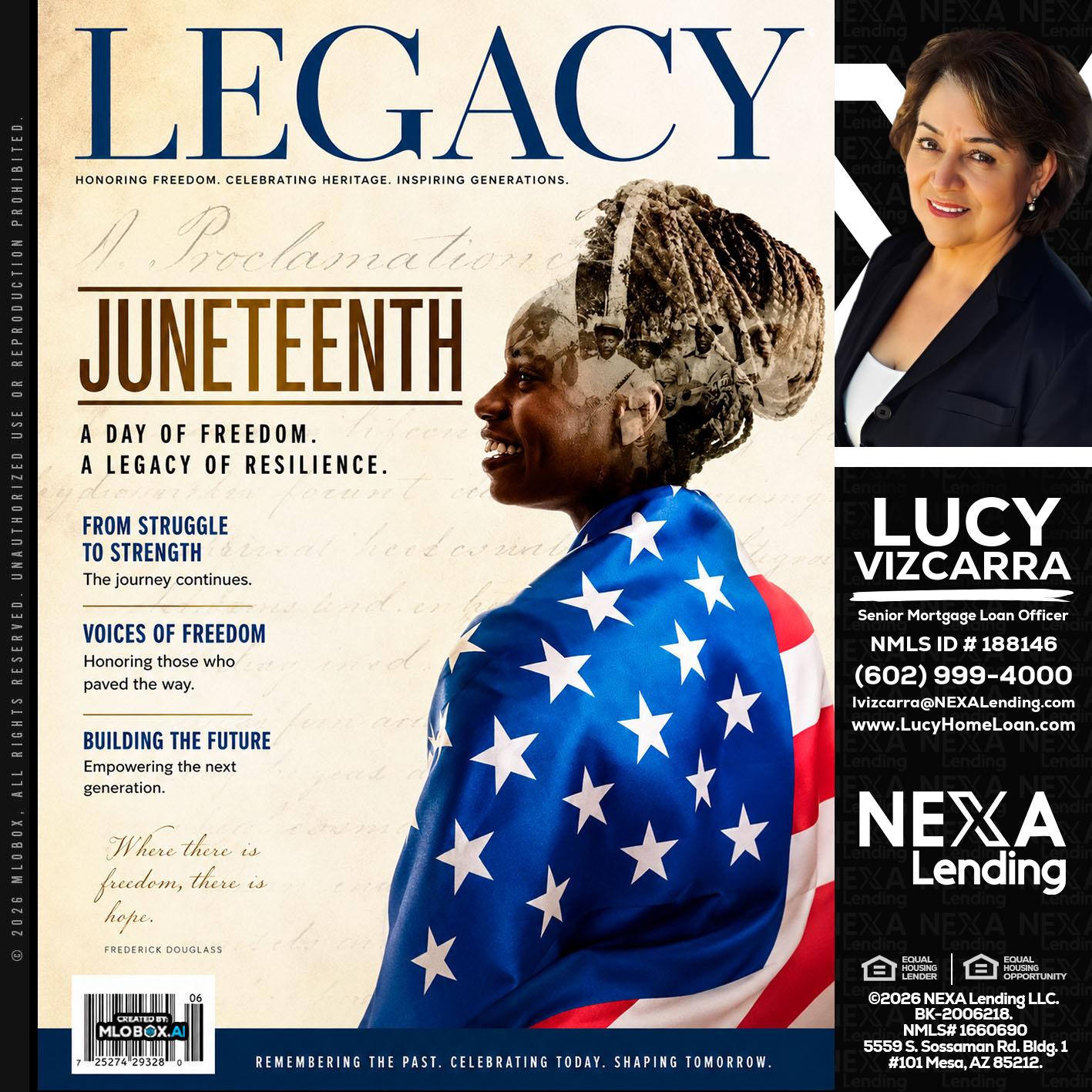 LEGACY - Lucy Vizcarra -Mortgage Loan Officer