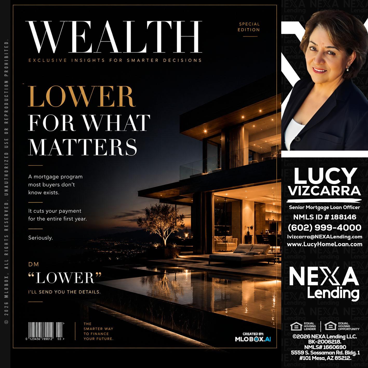 WEALTH - Lucy Vizcarra -Mortgage Loan Officer