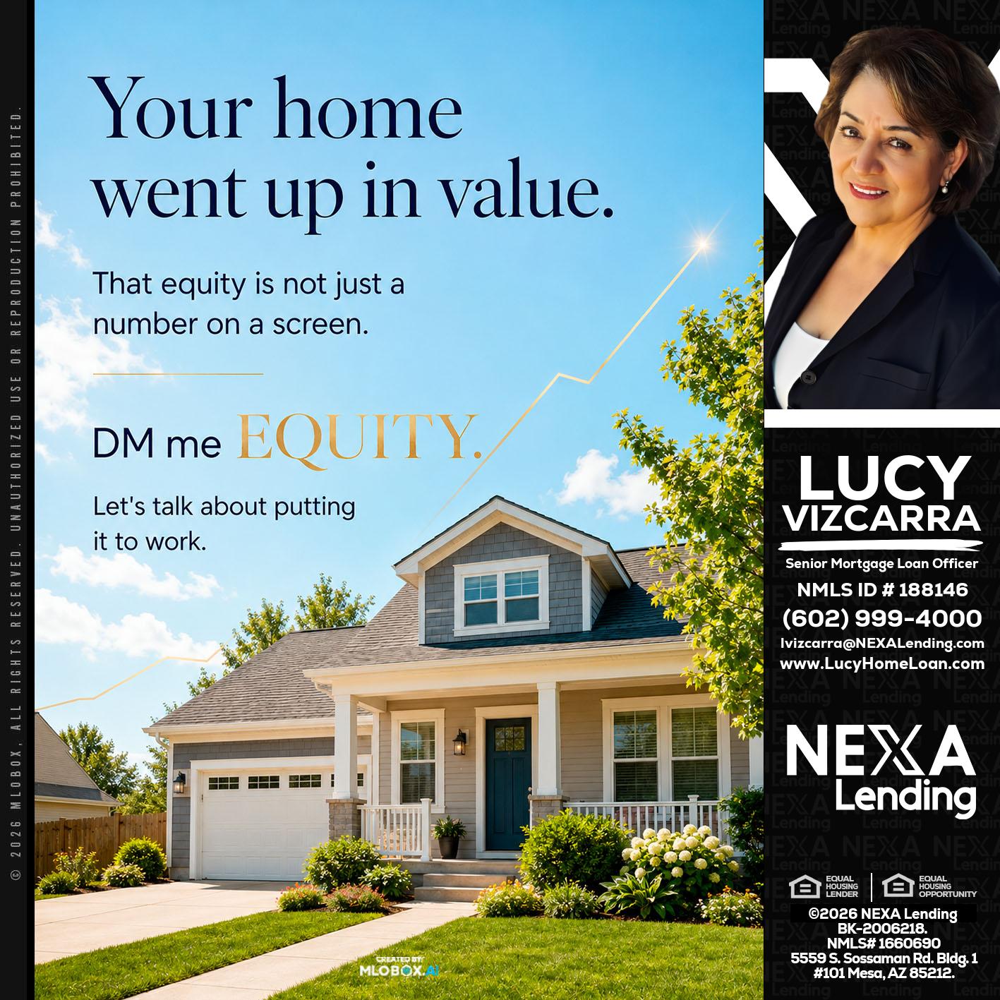 YOUR HOME - Lucy Vizcarra -Mortgage Loan Officer